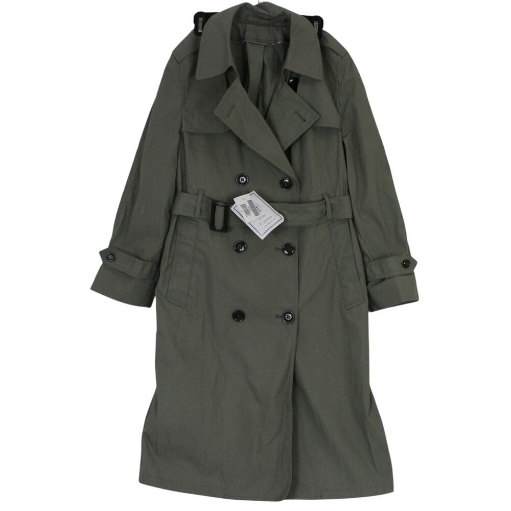 NWT DSCP Valor Collection All Weather Womens Marine Trench Coat 6S